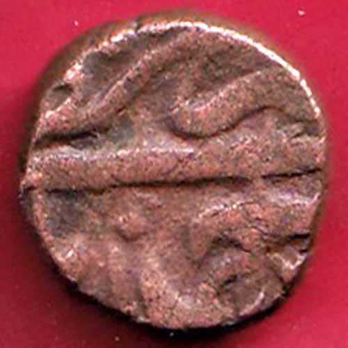 Ahmednagar sultanate nizam shahi falus copper coin - S2888