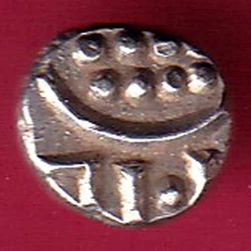 TRAVANCORE STATE RAJARAM VERMA IV SILVER CHUKRAM COIN – S2075