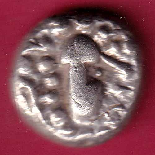 ANCIENT INDIA GADHAYA DYNASTY KING PORTRAIT COIN – S1967