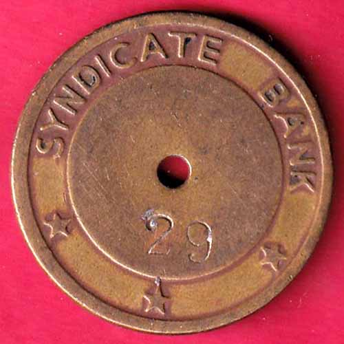 Syndcate Bank Token faithful Friendly  :- S2798