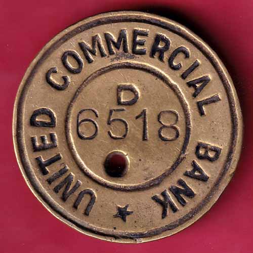 BANK TOKEN:-UNITED COMMERCIAL BANK D-6518@HUB1590