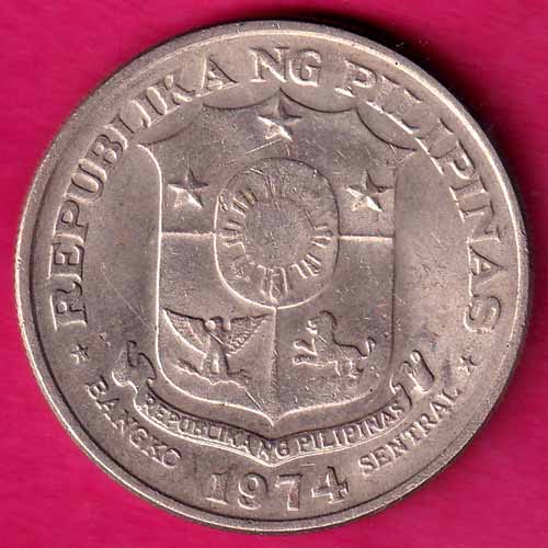 REPUBLIKA NG PILIPINAS - 1974 - PISO 1 JOSE RIZAL:- OO486