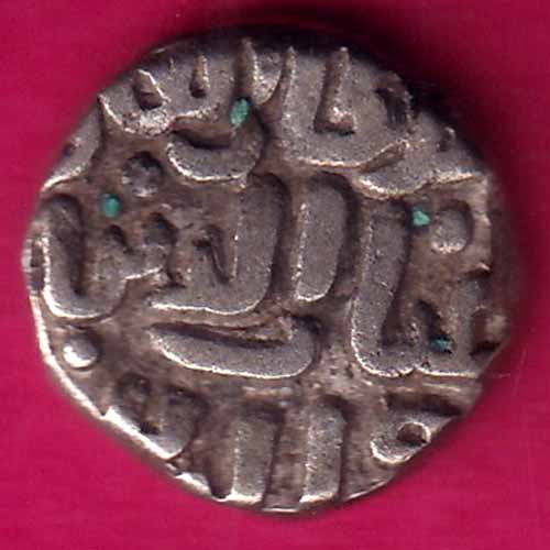 DELHI SULTAN TUGHLOUQUE SHAH 4 GANI COIN–@HUB2494