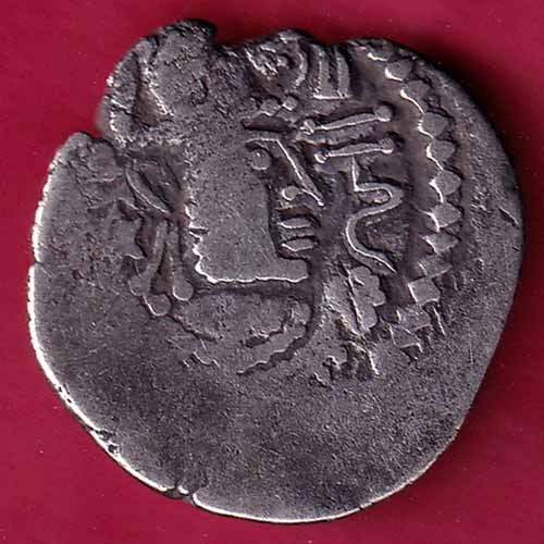 ANCIENT INDIA INDO SASSANIAN SRI HA SERIES RAJASTHAN RARE SILVER COIN –@HUB2312