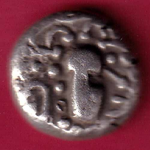 ANCIENT INDIA GADHAYA DYNASTY KING PORTRAIT COIN :- S1188