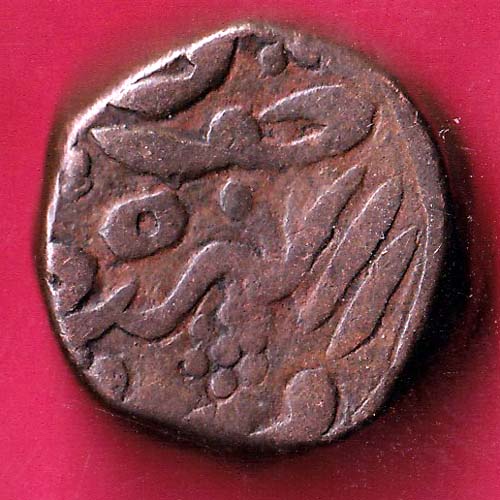 Jodhpur State Maharaja Bhim Singh 1 Takka  Copper Coin:- OO216