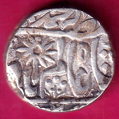 Chatrapur State RY 24 Shah Alam II One Rupee silver coin:- OO333