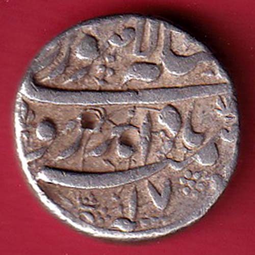 mughals jahangir lahore mint one rupee silver coin – OO5696