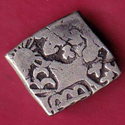 ANCIENT INDIA MAURYAN PERIOD MAGADH DYNASTY SILVER PUNCHMARK -VA225