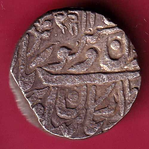 JODHPUR STATE DEVNAGARI SHREE MATAJI SWORD MARK RARE SILVER COIN –@HUB1492