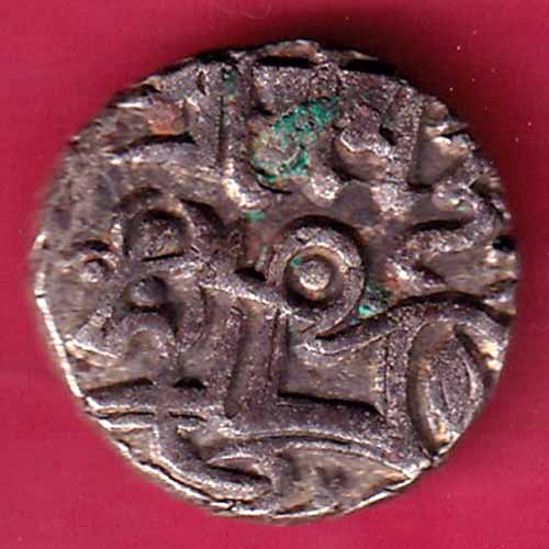 DELHI SULTAN SAMANT DEVA HORSE MAN & BULL TYPE COIN–@HUB1804