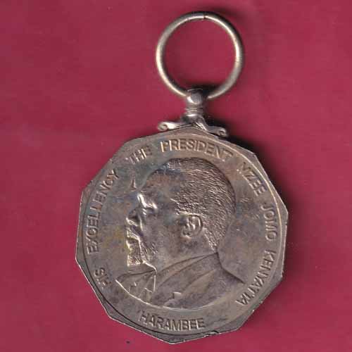 MEDAL – Republic Of Kenya Mwaka Wa Kumi Wa Uhuru 12 Decmber 1963-1973–@HUB2240