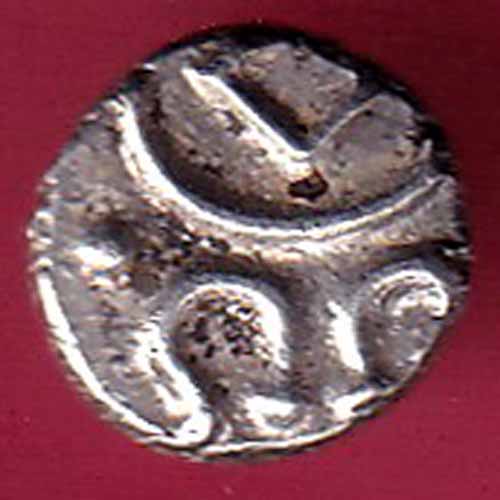TRAVANCORE STATE RAJARAM VERMA IV SILVER CHUKRAM COIN – S1965