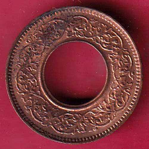 British india king george vi 1944 One pice copper coin–VA978