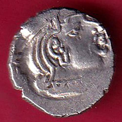 ANCIENT INDIA KSHATRAP DYNASTY KINGS PORTRAIT RARE SILVER COIN - oo2176