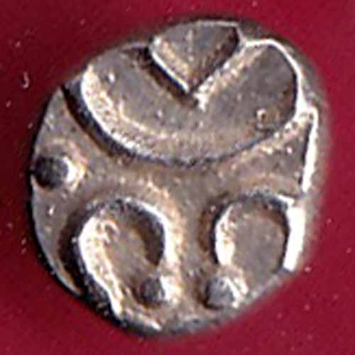 TRAVANCORE STATE RAJARAM VERMA IV SILVER CHUKRAM COIN – S2084
