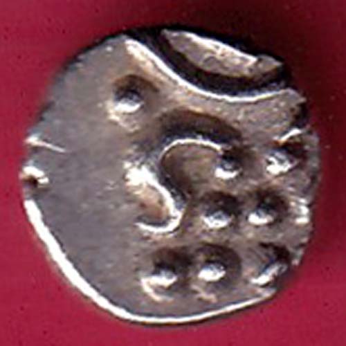 TRAVANCOR STATE RAJARAM VERMA IV SILVER CHUKRAM COIN @HUB1891