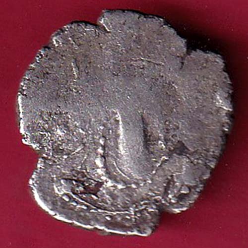 ANCIENT INDIA INDO SASSANIAN SRI HA SERIES RAJASTHAN RARE SILVER COIN - OO2402