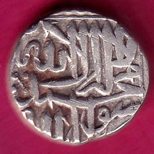 MUGHALS MOHD. AKBAR MAHMUDI SILVER COIN –@HUB2433