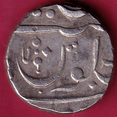 Marathas muhiabad poona silver rupee –@HUB2121