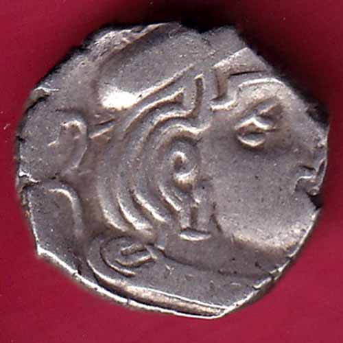 ANCIENT INDIA KSHATRAP DYNASTY KINGS PORTRAIT RARE SILVER COIN – S1958