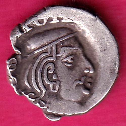 ANCIENT INDIA KSHATRAP DYNASTY KINGS PORTRAIT RARE SILVER COIN- GB23