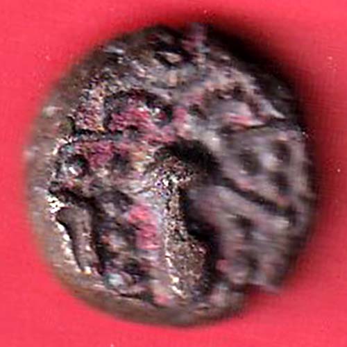 ANCIENT INDIA GADHAYA DYNASTY KING PORTRAIT COIN :- OO3112
