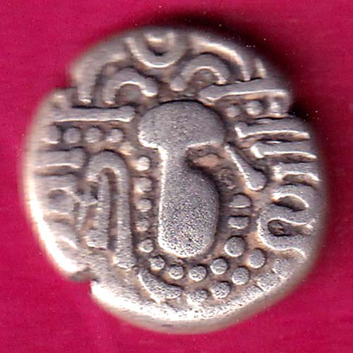 ANCIENT INDIA INDO SASSANAIN TYPE GADHAYA DYNASTY KING PORTRAIT RARE COIN:- OO356