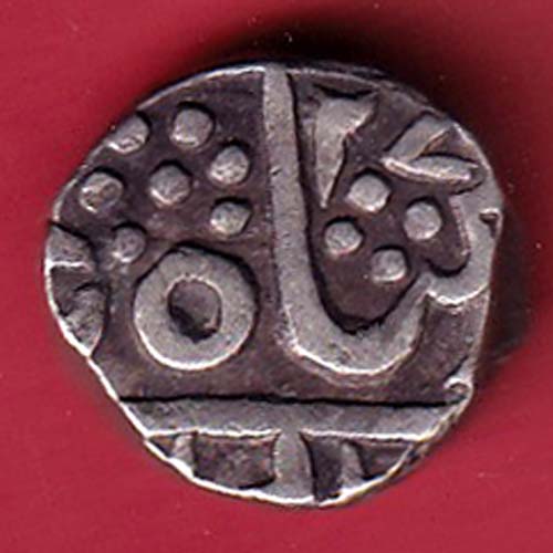 Gwalior state jayaji rao one rupee silver coin – oo5924