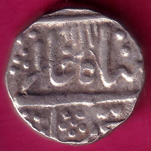 MEWAR STATE CHITTOR MINT ONE RUPEE SILVER COIN –@HUB2895
