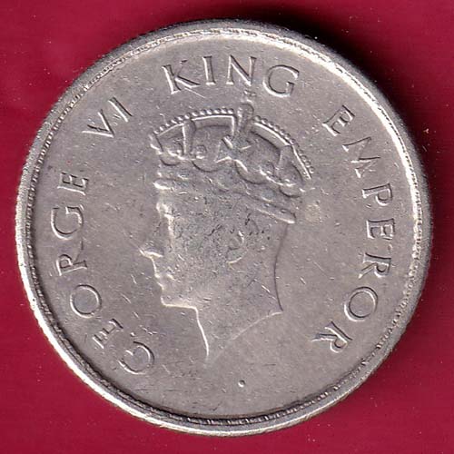 British India 1938 Bombay Mint George Vi Half Rupee– S1998
