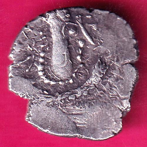 ANCIENT INDIA INDO SASSANAIN SRI HA SERIES RAJSTHAN RARE SILVER COIN:- OO393