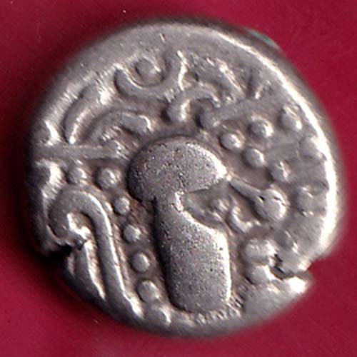 ANCIENT INDIA INDO SASSANAIN TYPE GADHAYA DYNASTY KING PORTRAIT RARE COIN–@HUB2132