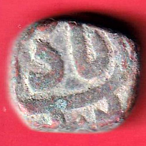 mughals Muhammad Shah elichpur Mint one paisa copper coin-oo3634