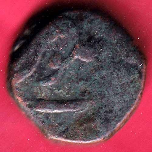 Mughals Mohammed Shah Surat Mint One Paisa Copper Coin – S1913