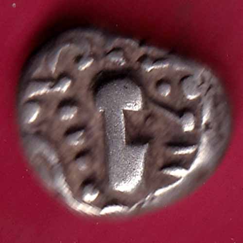 ANCIENT INDIA GADHAYA DYNASTY KING PORTRAIT COIN–@HUB1803