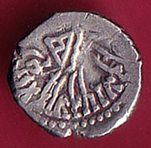 ANCIENT INDIA KSHATRAP DYNASTY KINGS PORTRAIT RARE SILVER COIN:- oo2127